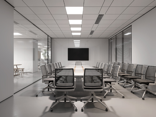 会议室3d模型