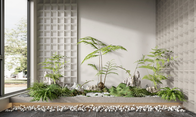 室内景观小品3d模型