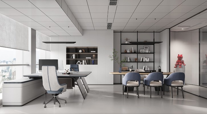 总经理办公室3d模型