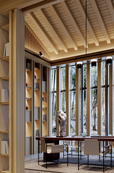 售楼处洽谈区3d模型