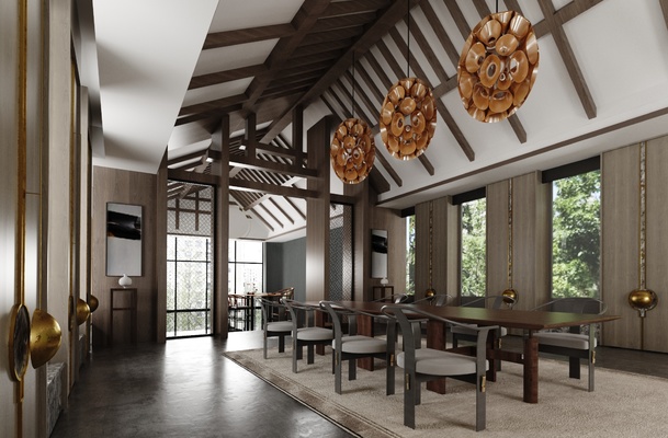 茶室会客室3d模型