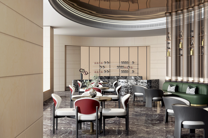 售楼处洽谈区3d模型