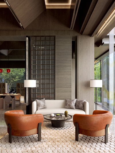 售楼处洽谈区3d模型