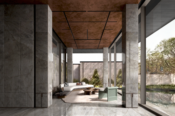 售楼处接待室3d模型