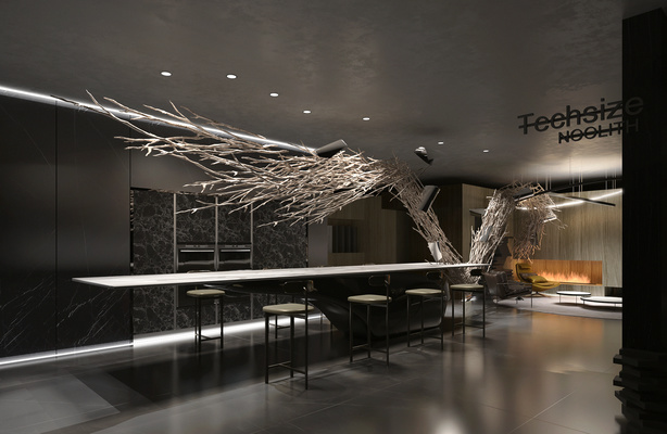岩板展厅3d模型