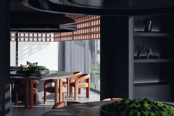 餐厅包房3d模型