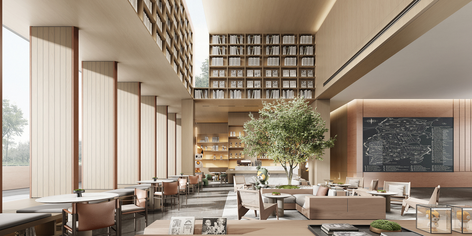 售楼处 洽谈区 休息区3d模型