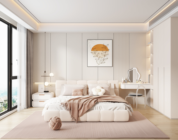 卧室 主卧 主人房3d模型