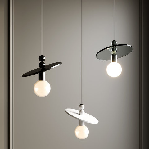 床头小吊灯3d模型