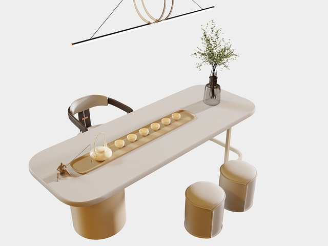 茶桌 茶台3d模型