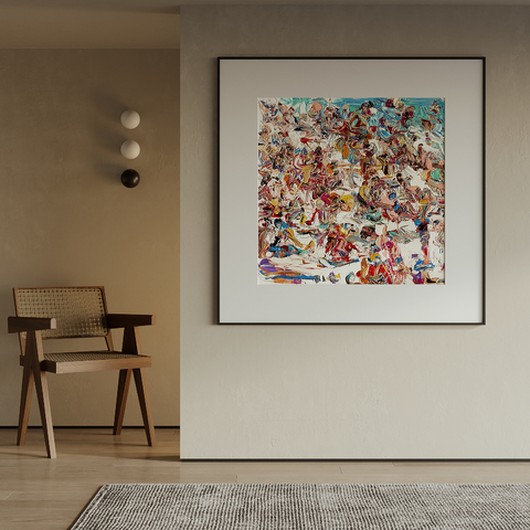 装饰画 油画 艺术画3d模型