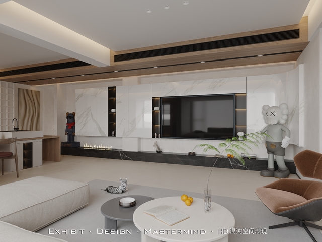 现代客餐厅效果图