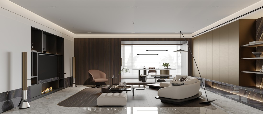 现代客餐厅效果图