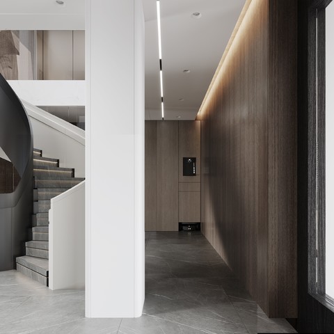 现代别墅效果图