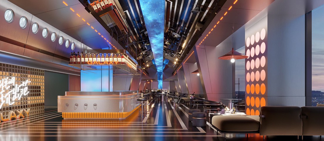 现代网咖效果图