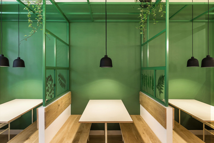 现代快餐店效果图