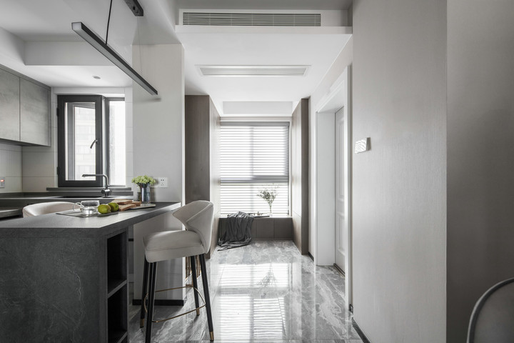 现代平层效果图