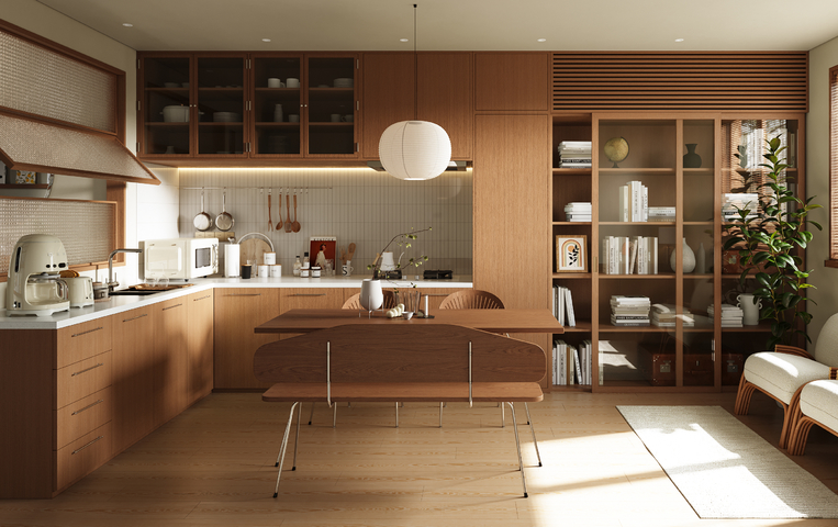 现代客餐厅效果图