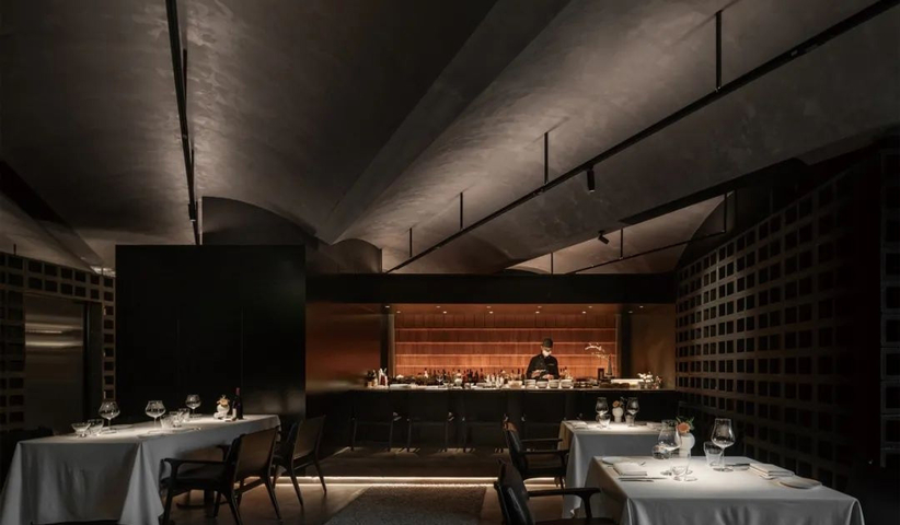 现代西餐厅效果图