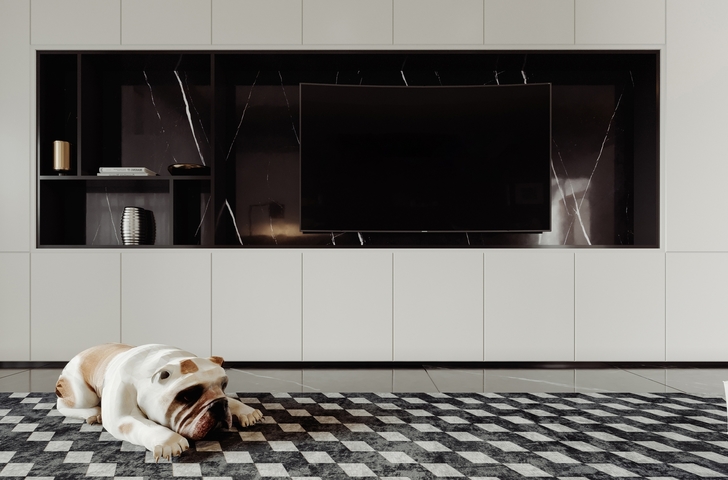 现代客餐厅效果图