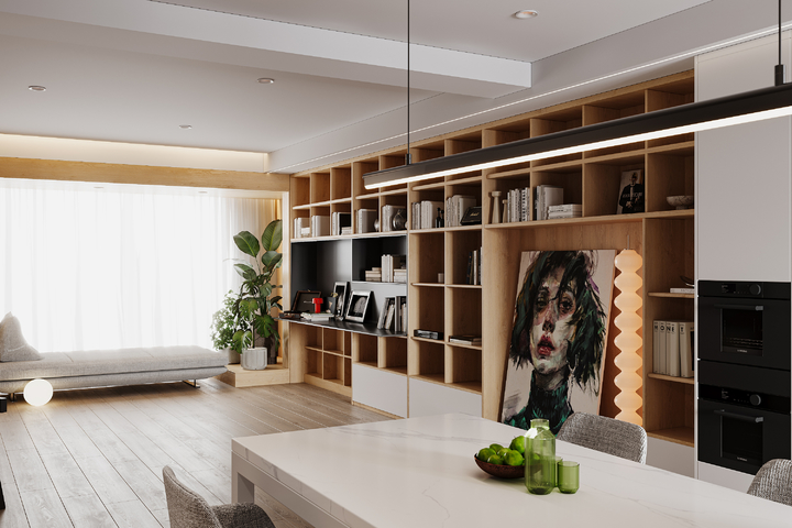 现代客厅效果图