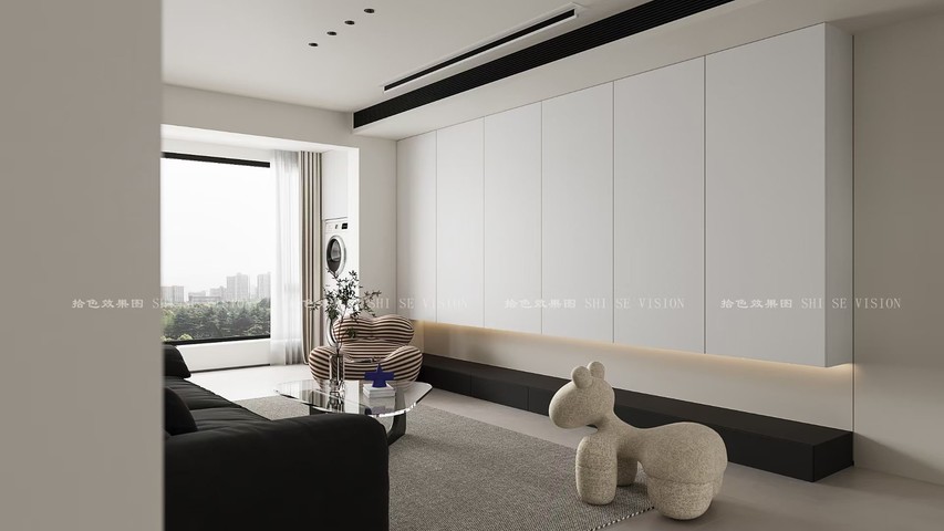 现代客餐厅效果图