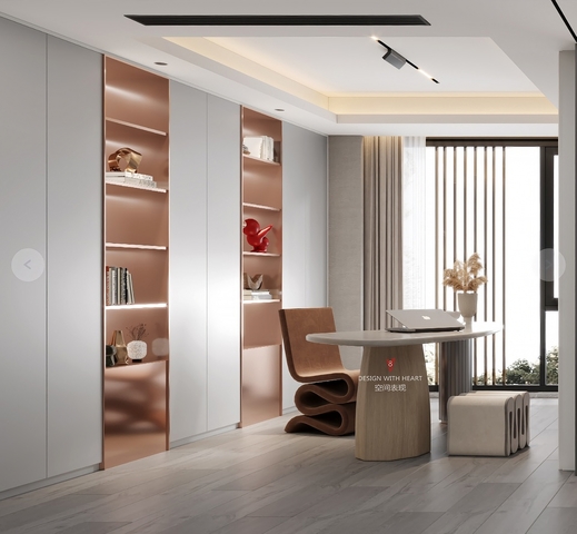 现代卧室效果图