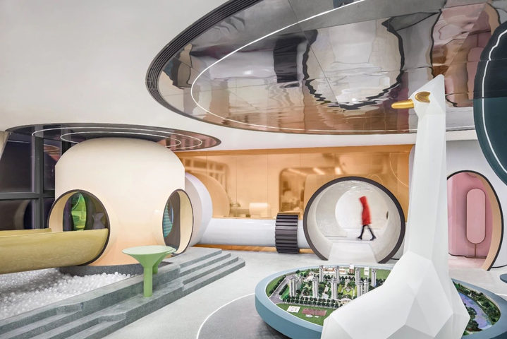 现代幼儿园效果图