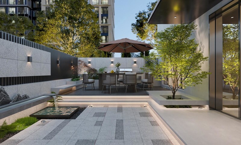 庭院 花园3d模型