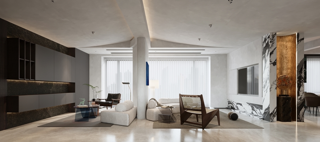 现代客餐厅效果图