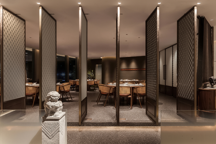 新中式中餐厅效果图