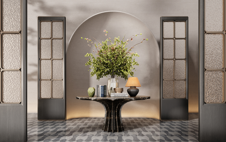 酒店端景台3d模型