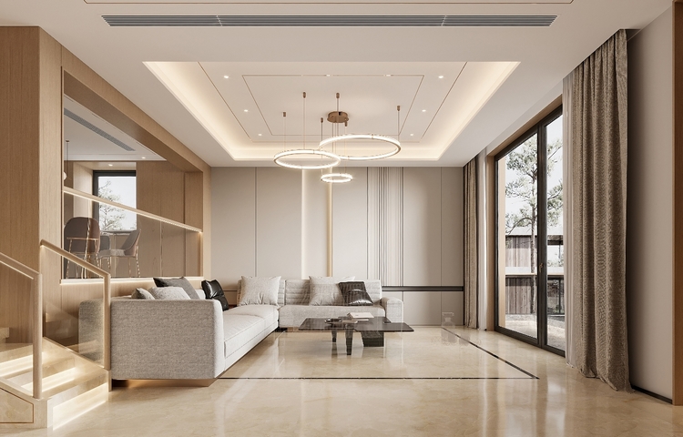 现代客餐厅效果图