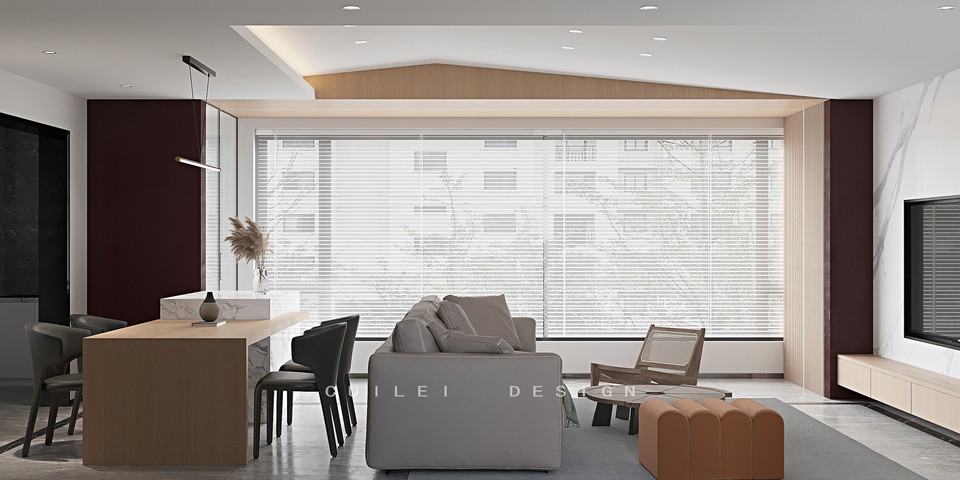 现代客厅效果图