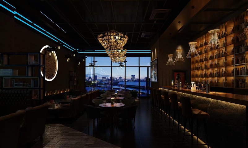 后现代KTV效果图