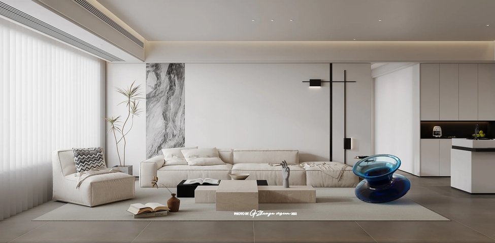 现代客餐厅效果图