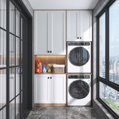 现代阳台花园效果图