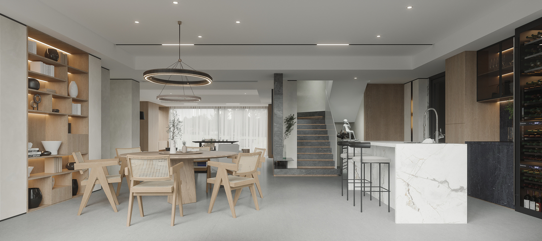 现代客厅效果图