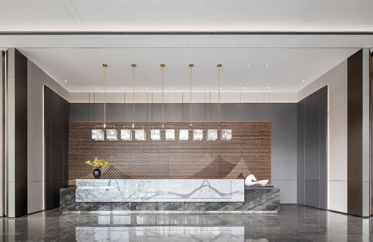 现代售楼处效果图