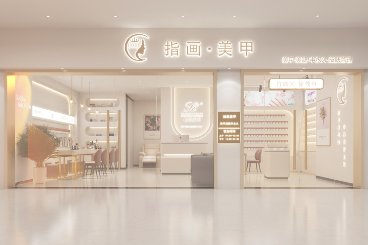 美容院3d模型