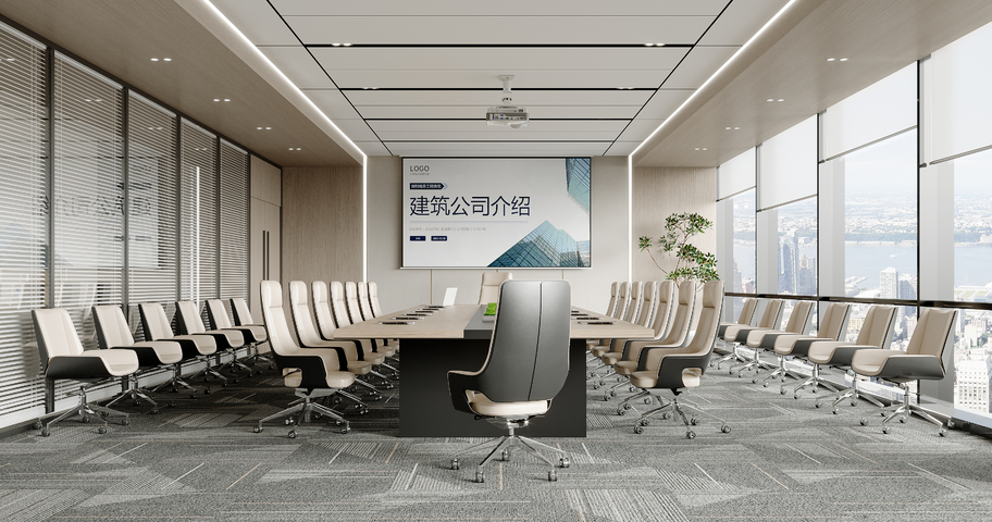 会议室3d模型