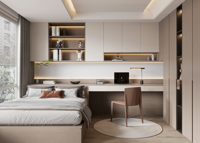 榻榻米卧室3d模型