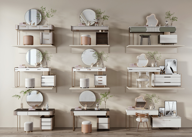 梳妆台3d模型