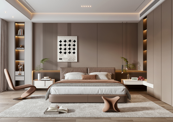 卧室 主卧3d模型