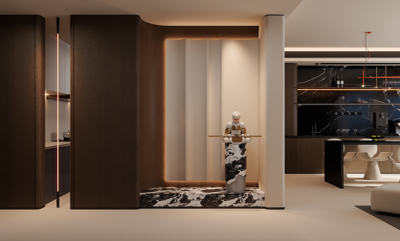 玄关 过道3d模型