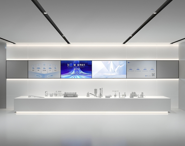 现代科技展厅 科技展厅 科技文化墙 展厅文化墙 城市规划展厅3d