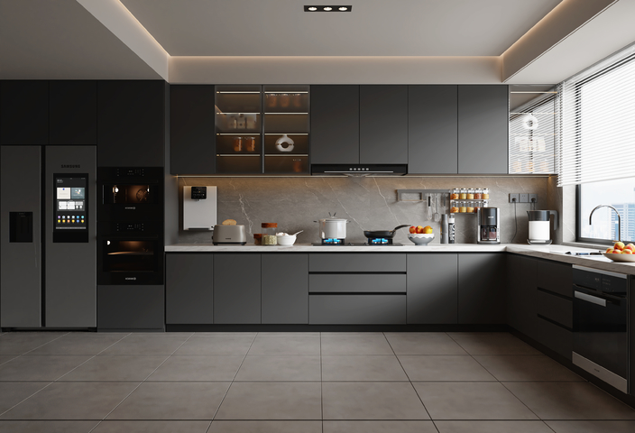 意式厨房3d模型下载