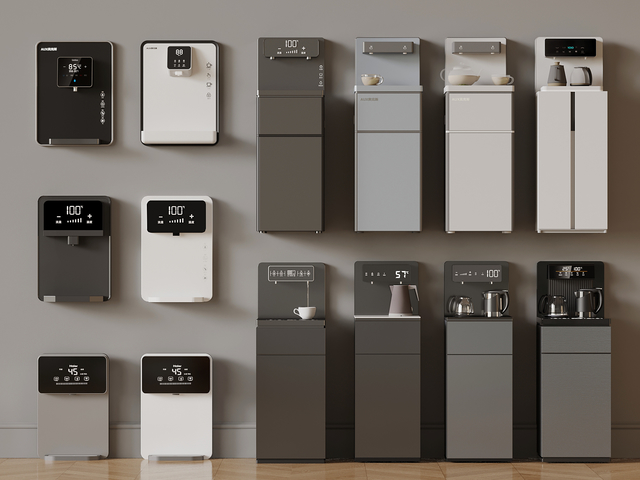 饮水机 现代饮水机 壁挂饮水机 直饮机3d模型下载