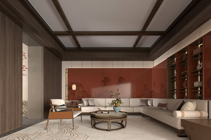 售楼处休闲区3d模型