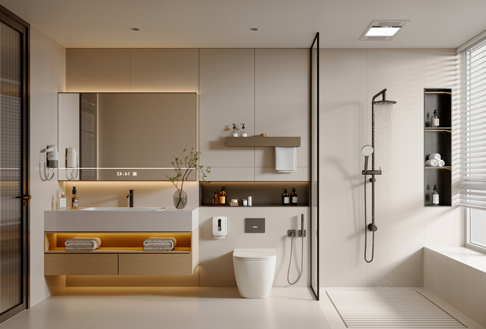 卫生间3d模型下载
